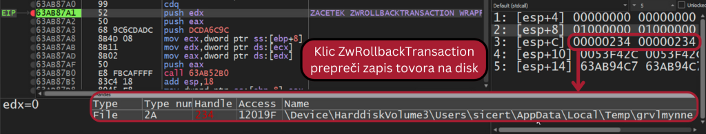 Nalagalnik za sabo prekrije vse sledi zapisa končnega tovora na disk.