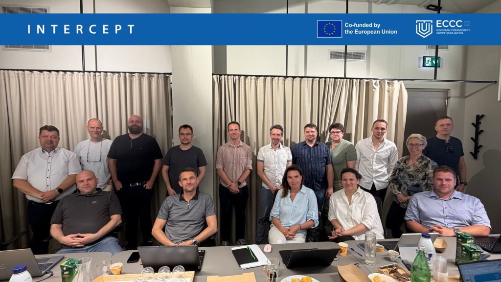 konzorcijski partnerji so se 27. in 28. maja 2026 zbrali v Zagrebu na drugem plenarnem srečanju projekta INTERCEPT. Gostitelj srečanja je bil projektni partner KONČAR Digital, dogodka pa so se udeležili predstavniki vseh petih partnerjev projekta: T-2 d.o.o., KONČAR Digital, Pošta Slovenije, SI-CERT in Tiko Pro d.o.o.